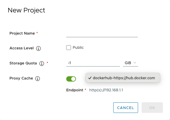 add proxy cache project