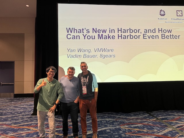 The Harbor Team at KubeCon